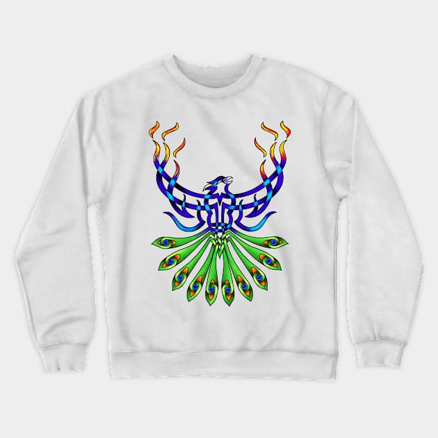 Phoenix Pacis Crewneck Sweatshirt by KnotYourWorld4